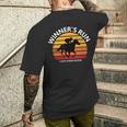 馬好きの方や競馬ファンにお勧め 勝者の走り オシャレな競馬イラスト メンズTシャツ バックプリント 彼への贈り物