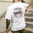 1968年生まれのビンテージバイク、バイクライダークラシック。 メンズTシャツ バックプリント 彼への贈り物