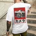 Appareil Photo Reflex Analogique Japonaisintage T-shirt imprimé au dos Cadeaux pour lui