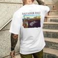 Daliによる記憶の永続性 メンズTシャツ バックプリント 彼への贈り物