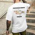 Dna複製内部の忍耐遺伝子 分子生物学 メンズTシャツ バックプリント 彼への贈り物
