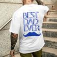 Donna Miglior Papà Diempre Con Collo A T-shirt da uomo con stampa posteriore Regalos para él