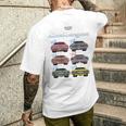 Evolution Of The Challenger、ホットロッド、マッスルカー、マグナム、RTe メンズTシャツ バックプリント 彼への贈り物