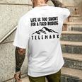 Laida Es Demasiado Corta Para Una Unión Camiseta Hombre Estampado Espalda Regalos para él