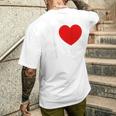 I Love Cebu 裏面にのみプリント フィリピンフィリピン メンズTシャツ バックプリント 彼への贈り物