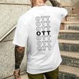 Ott Proud Family レトロ 再会 姓 姓 メンズTシャツ バックプリント 彼への贈り物