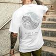 Palo Alto カリフォルニア コーディネート 地図 故郷 メンズTシャツ バックプリント 彼への贈り物