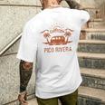 Pico Rivera Ca カリフォルニア レトロ ビンテージ サーフィン ビーチ 長袖tシャツ メンズTシャツ バックプリント 彼への贈り物