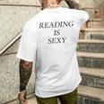Reading Isexy メンズTシャツ バックプリント 彼への贈り物