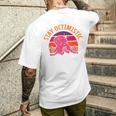 Stay Octimistic オクトパス 頭足類 イカ メンズ レディース メンズTシャツ バックプリント 彼への贈り物