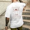 Vitruvian Corgi メンズTシャツ バックプリント 彼への贈り物