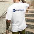 Zigexn UpdatersExe_23_中元聡師 メンズTシャツ バックプリント 彼への贈り物