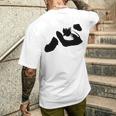 「ビッグハート」書道 長袖tシャツ メンズTシャツ バックプリント 彼への贈り物