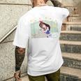 【ときのそら】ホロぐら名場面 メンズTシャツ バックプリント 彼への贈り物