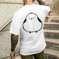 しまえなが Himaenega かわいい デザイン メンズTシャツ バックプリント 彼への贈り物