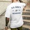 アメリカ海軍シービー メンズTシャツ バックプリント 彼への贈り物