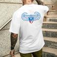 アメリカ軍武将 メンズTシャツ バックプリント 彼への贈り物
