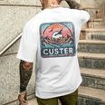 カスター州立公園 メンズTシャツ バックプリント 彼への贈り物