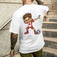カナダ代表サッカー Canadaoccer Jersey カナダ国旗 メンズTシャツ バックプリント 彼への贈り物