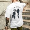 サイモン&ガーファンクル ウォーキング 長袖tシャツ メンズTシャツ バックプリント 彼への贈り物