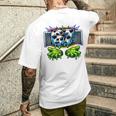 サッカー 67 シックスセブンファニージェンアルファミームドリップ メンズTシャツ バックプリント 彼への贈り物