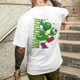 ザ・スーパーマリオギャラクシー・ムービー Action Yoshi 長袖tシャツ メンズTシャツ バックプリント 彼への贈り物
