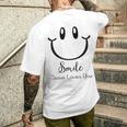 スマイルジーザスラブユー メンズTシャツ バックプリント 彼への贈り物