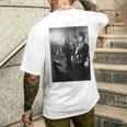 セックスピストルズ ジョニー・ロッテン・シド ヴィシャス・スティーブ・ジョーンズ 1977 メンズTシャツ バックプリント 彼への贈り物
