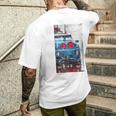 バックプリント ディストレス Jdm ドリフトカー 日本国内市場 メンズTシャツ バックプリント 彼への贈り物