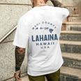 ハワイ ラハイナ マウイ ヴィンテージ ハワイ諸島 サーフ メンズTシャツ バックプリント 彼への贈り物