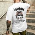 ビビアン ノーマルガールと同じ Just Much Cooler ガールネーム メンズTシャツ バックプリント 彼への贈り物
