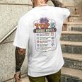 ホラー映画 教師 ユーモア 学校 映画 パロディ トップ5 長袖tシャツ メンズTシャツ バックプリント 彼への贈り物
