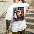 マイケルジャクソン 021 バックプリント メンズTシャツ バックプリント 彼への贈り物