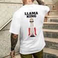 ラマキング メンズTシャツ バックプリント 彼への贈り物