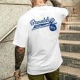 レトロ ブルックリン バムス ニューヨーク 野球 エベッツ フィールド メンズTシャツ バックプリント 彼への贈り物