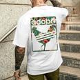 ヴィンテージ フローラル ピノイ アドボ メンズTシャツ バックプリント 彼への贈り物
