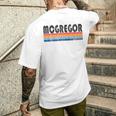 ヴィンテージ70年代80年代スタイルフロリダ州マクレガー。 メンズTシャツ バックプリント 彼への贈り物