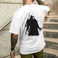 吸血鬼古典ホラー映画吸血サイレント映画ampireilent Film Classic Horror Movie メンズTシャツ バックプリント 彼への贈り物