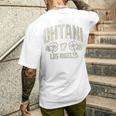 大谷翔平 ロサンゼルス 野球 セントパトリックのクローバー メンズTシャツ バックプリント 彼への贈り物
