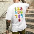 数字の日に数字が付いたキッズトップス キッズ ボーイズ メンズTシャツ バックプリント 彼への贈り物