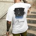 星座 星座 パターン かに座 ホロスコー メンズTシャツ バックプリント 彼への贈り物