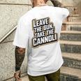 武器 を残してカンノーリを取れ メンズTシャツ バックプリント 彼への贈り物