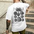 海洋学 海洋動物学 生物学者 航海ウニ メンズTシャツ バックプリント 彼への贈り物