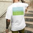 詩とメルヘン 葉祥明 穏やかな時 メンズTシャツ バックプリント 彼への贈り物