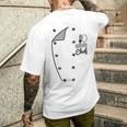 面白いシェフコスチュームジャケット。フェイク料理人のユニフォーム。楽しいギフト。 メンズTシャツ バックプリント 彼への贈り物