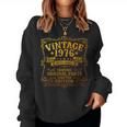 50歳 誕生日 男性女性intage 1976年1976年生まれ レトロデザインブランド レディーススウェットシャツ