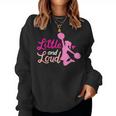 Little And Loud チアリーダー コスチューム チアリーディング 女の子 レディーススウェットシャツ