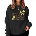 Save The Bees レディーススウェットシャツ