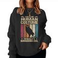 This Is My Human コスチューム I'm Really A Burrowing Owl 長袖tシャツ レディーススウェットシャツ