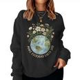 Women's Make Every Day Earth Day For Girls Earthday Women Sweatshirt